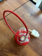 Rode Bureaulamp Flexibel, Huis en Inrichting, Lampen | Tafellampen, Ophalen, Zo goed als nieuw, Kunststof, Minder dan 50 cm
