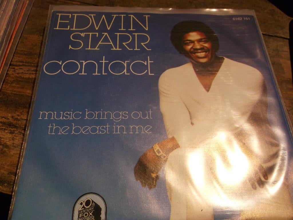 edwin starr contact 221, Gebruikt, 7 inch, Single, Ophalen of Verzenden