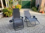 Twee campingstoelen (ook als ligstoel te gebruiken), Caravans en Kamperen, Ophalen, Gebruikt, Campingstoel