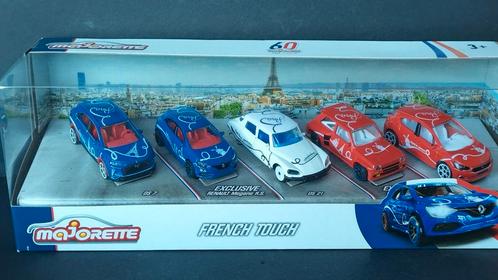 Renault R5 Citroen DS 21 1:64 Majorette French Touch Set Pol, Hobby en Vrije tijd, Modelauto's | Overige schalen, Nieuw, Auto