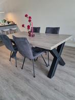 eetkamer tafel, 200 cm of meer, Zo goed als nieuw, Rechthoekig, 50 tot 100 cm