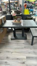 Showmodel verstelbare tafel, Ophalen of Verzenden, Zo goed als nieuw, Rechthoekig, 100 tot 150 cm