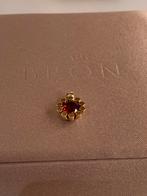 Bron Sprite hanger geelgoud met Madeira Citrien, Sieraden, Tassen en Uiterlijk, Ophalen of Verzenden, Zo goed als nieuw, Met edelsteen