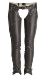 Parlanti leren chaps bruin M+, Dieren en Toebehoren, Ophalen of Verzenden, Zo goed als nieuw, Overige soorten, Schoeisel