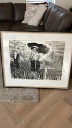 Charles Eyck zwart wit schilderij, Antiek en Kunst, Ophalen