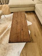 Eiken salontafel Japandi, Ophalen, 100 tot 150 cm, Eikenhout, 50 tot 100 cm