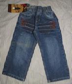 Stoere nieuwe spijkerbroek met elastieken tailleband mt 92, Kinderen en Baby's, Kinderkleding | Maat 92, Ophalen of Verzenden