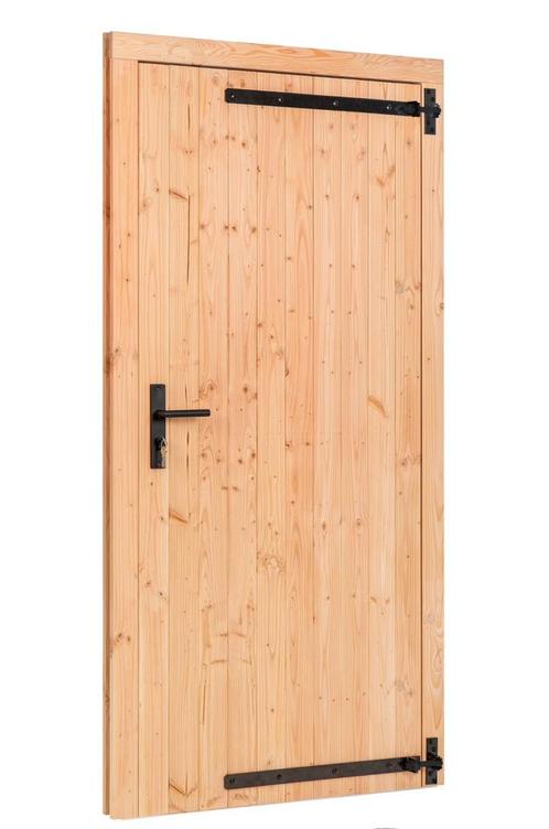 Douglas enkele dichte deur, Tuin en Terras, Tuinpoorten, Nieuw, Hout, Ophalen