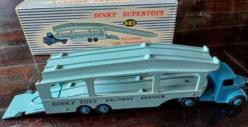 Dinky Toys 1:43 - 1 - Modelauto - ref. 982 Pullmore Car Tran, Hobby en Vrije tijd, Modelauto's | 1:43, Zo goed als nieuw, Bus of Vrachtwagen