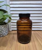 Oude bruin glazen apotheker pot, Antiek en Kunst, Curiosa en Brocante, Ophalen of Verzenden