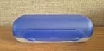 Tupperware Columbus Lunchbox Blauw-wit 25 x 11 x 8,5cm, Ophalen of Verzenden, Zo goed als nieuw, Wit, Overige typen