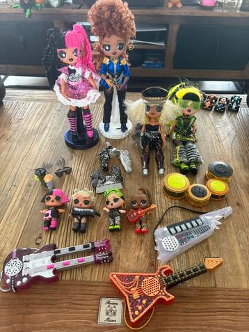 L.O.L Surprise OMG Remix! + 8 dolls! Zo goed als Nieuw! beschikbaar voor biedingen