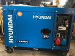 Hyundai XA9850 5,4/5,7 Kw diesel generator aggregaat, Dieselolie, 5 tot 10 kVA, Zo goed als nieuw, Ophalen