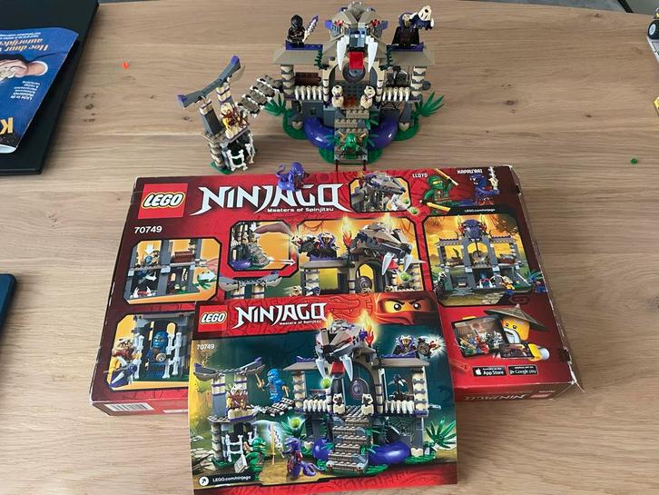 Lego Ninjago 70749 - Serpent Tempel, Kinderen en Baby's, Speelgoed | Duplo en Lego, Gebruikt, Lego, Complete set, Ophalen of Verzenden