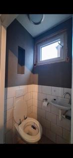 Wit wc fonteintje, Ophalen of Verzenden, Gebruikt, Steen, Toilet