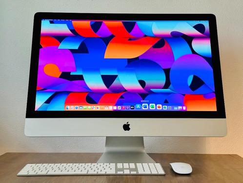 iMac 27" 5K i7 3,8 GHz 10-Core 40GB Ram 1TB SSD + EXTRA'S, Computers en Software, Apple Desktops, Zo goed als nieuw, iMac, SSD