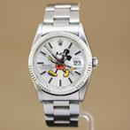 Rolex DateJust 36 16220 Mickey Mouse Dial, Sieraden, Tassen en Uiterlijk, Horloges | Heren, Staal, Gebruikt, Ophalen of Verzenden