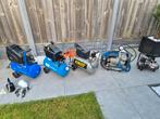 Partij van 5 compressors nieuw en gebruikt aangeboden!, Doe-het-zelf en Verbouw, Compressors, Ophalen