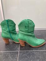 Cellini Groene korte leren laarsjes maat 39, Ophalen of Verzenden, Zo goed als nieuw, Groen