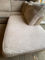 !!ACTIE!! BEIGE/LICHTBRUINE HOEKBANK, GRATIS LEVERING, Huis en Inrichting, Banken | Bankstellen, 250 tot 300 cm, Verzenden, Hoekbank