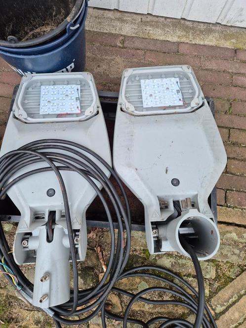 3 x Schreder IZYLUM +div ledarmaturen LED opschuif + paaltop, Huis en Inrichting, Lampen | Losse lampen, Zo goed als nieuw, Led-lamp