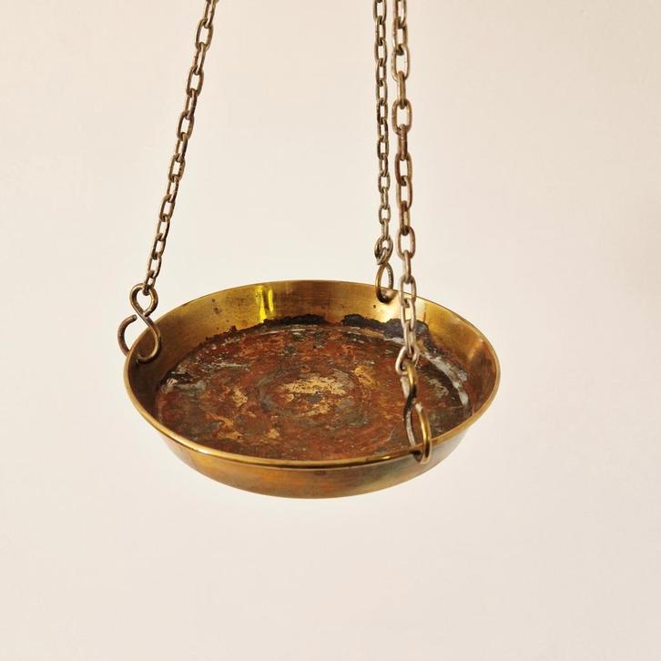 vintage hangpot schaal bloempot houder retro pot, Verzamelen, Retro, Huis en Inrichting, Ophalen of Verzenden