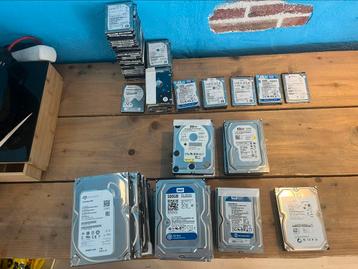 Partij 2.5 & 3.5 hdd schijven beschikbaar voor biedingen