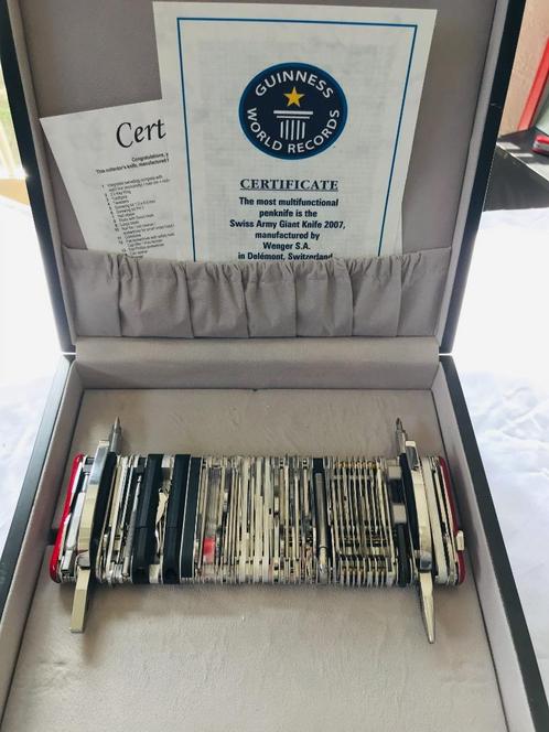 Wenger Giant Swiss Army Knife 16999 Rare Multitool Elite Lar, Caravans en Kamperen, Kampeergereedschap, Nieuw, Ophalen of Verzenden
