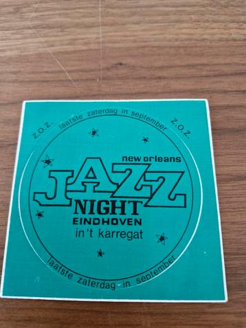1448 Jazz Night Eindhoven -  Sticker beschikbaar voor biedingen