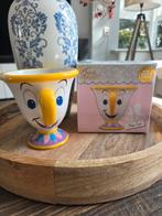Disney Belle en het Beest Chip Cup Mok - Nieuw in Doos, Huis en Inrichting, Porselein of Keramiek, Schaal, Nieuw, Ophalen of Verzenden