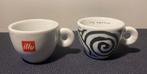 2 Verschillende Espresso kopjes van illy. H. 5 cm., Ophalen of Verzenden, Zo goed als nieuw, Overige stijlen, Kop(pen) en/of Schotel(s)