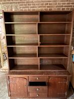 Antieke houten boekenkast - ophalen in Maasbracht, Ophalen, Gebruikt, 100 tot 150 cm, 200 cm of meer