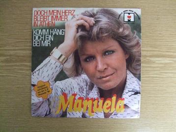 MANUELA   DOCH MEIN HERZ BLEIBT IMMER IN ATHEN / KOMM HANG'  beschikbaar voor biedingen
