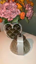 Brocante glazen pot nieuw zie omschrijving, Antiek en Kunst, Curiosa en Brocante, Ophalen of Verzenden