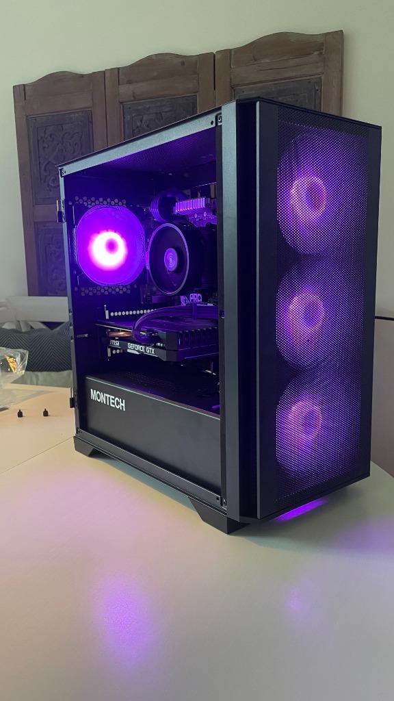 Krachtige Starter Pc (Ryzen 5 1600, Gtx 1660TI, 16GB Ram), Computers en Software, Desktop Pc's, Zo goed als nieuw, 3 tot 4 Ghz