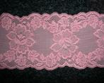 Schitterend breed elastisch kant met bloemen / Lingerie, Ophalen of Verzenden, Nieuw, Kant
