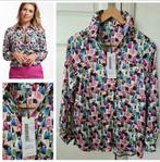Studio Anneloes blouse shirt travel stof roze maat xs 34 36, Kleding | Dames, Blouses en Tunieken, Nieuw, Maat 34 (XS) of kleiner