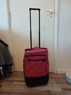 Reistrolley / Handbagage - Roze/Zwart, Sieraden, Tassen en Uiterlijk, Tassen | Reistassen en Weekendtassen, Ophalen, 40 tot 60 cm