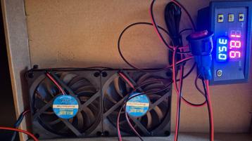 Extra koelkastventilator voor caravan of camper beschikbaar voor biedingen