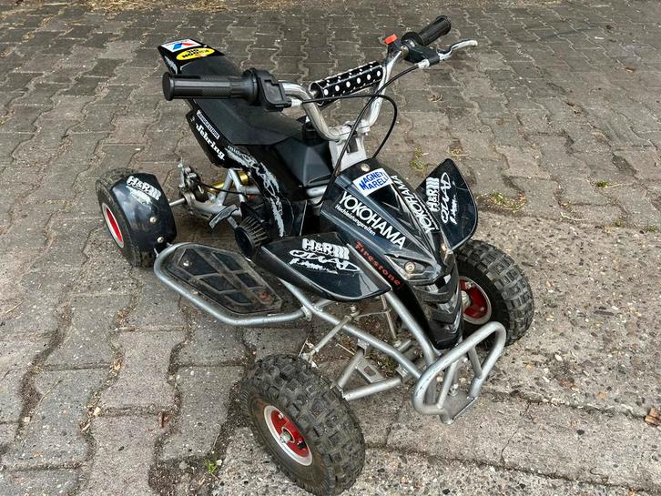 Mini kinder quad 50cc. Net beurt gehad, loopt super!, Fietsen en Brommers, Minibikes, Midibikes en Pitbikes, Zo goed als nieuw