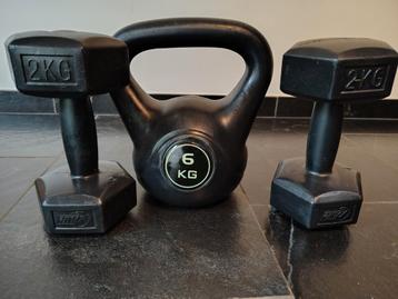 Kettlebell 6 kg beschikbaar voor biedingen