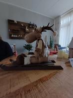 Kerst, Ophalen of Verzenden, Rond, Hout