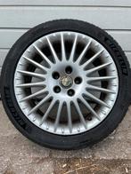 Orig. Alfa Romeo 17 inch 5x110 velgen (met banden), Auto-onderdelen, Banden en Velgen, Gebruikt, Banden en Velgen, 17 inch, Ophalen of Verzenden