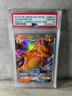 Charizard GX SM211 PSA 10 - Hidden Fates Promo, Ophalen of Verzenden, Zo goed als nieuw, Losse kaart, Foil