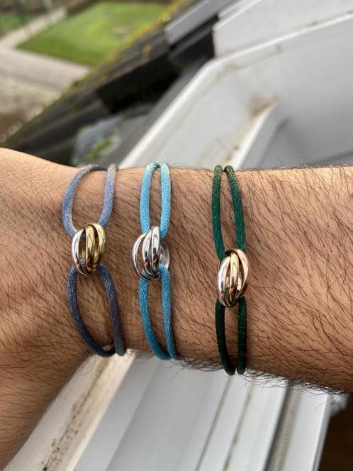 Trinity armband, Sieraden, Tassen en Uiterlijk, Armbanden, Zo goed als nieuw, Goud, Verzenden