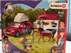 Schleighset 42536 - horse club avondtuur met auto en trailer, Ophalen of Verzenden, Meer dan 50 stukjes, Zo goed als nieuw