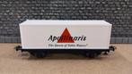 Roco H0 containerwagen 'Apollinaris', Hobby en Vrije tijd, Modeltreinen | H0, Gelijkstroom, Wagon, Ophalen of Verzenden, Zo goed als nieuw