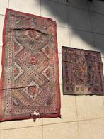 Originele vintage wandkleed en kussenhoes, Rajasthan India, Ophalen of Verzenden