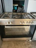 Gasfornuis te koop, Witgoed en Apparatuur, Fornuizen, Ophalen, 4 kookzones, Zo goed als nieuw, Gas