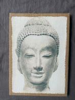 Buddha Schilderij op Canvas - 35x25cm, Ophalen of Verzenden